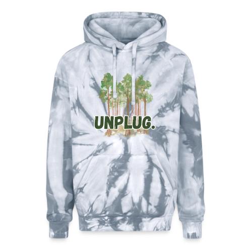 Unplug Series - 4 - Adult Tie Dye Hoodie