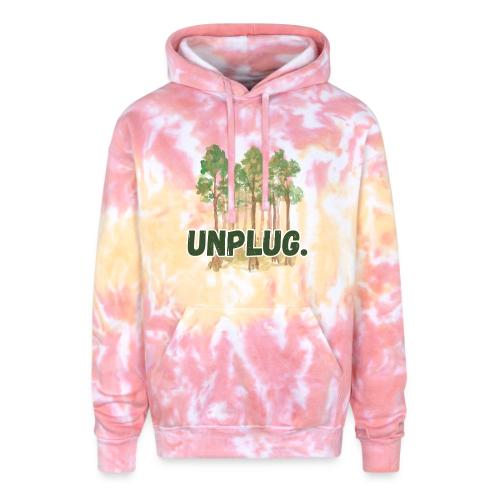 Unplug Series - 4 - Adult Tie Dye Hoodie