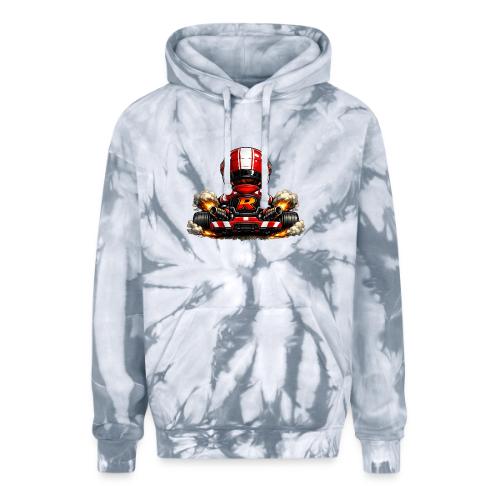 Carcadelogoracerback - Adult Tie Dye Hoodie