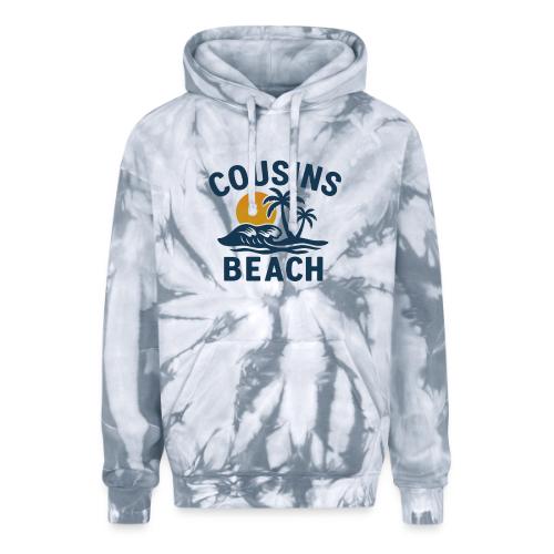 cousins beach t shirt - Adult Tie Dye Hoodie