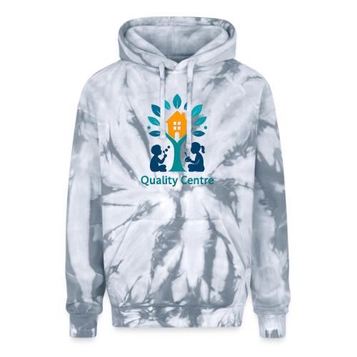 Quality Learning Center on Slim Fit Rib Women's - Adult Tie Dye Hoodie