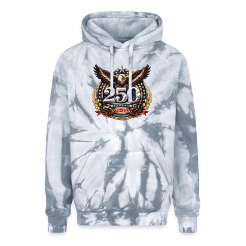 American Eagle USA 250th Anniversary 1776–2026 - Adult Tie Dye Hoodie