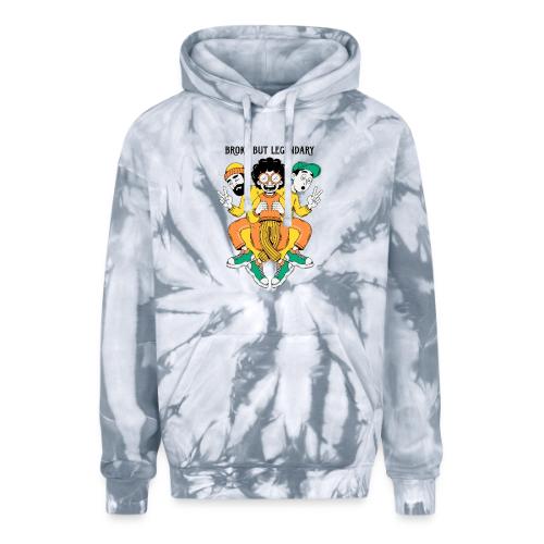 Legendary Broke Crew Retro - Adult Tie Dye Hoodie