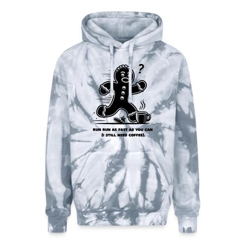 Gingerbread Man T-Shirt - Adult Tie Dye Hoodie