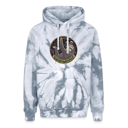 Sloth Home Watcher T Shirt - Adult Tie Dye Hoodie