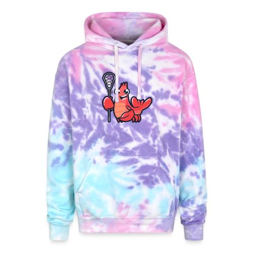 UNS Lobsters Mascot - Adult Tie Dye Hoodie