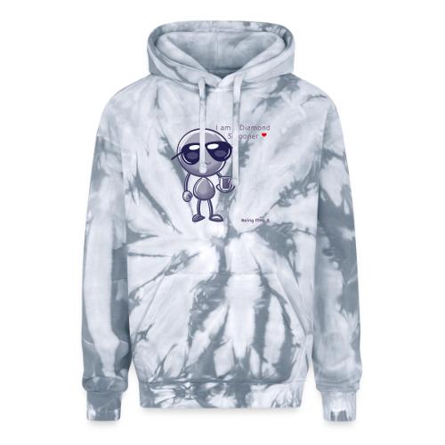 Smoon City 18 I am a Diamond Smooner - Adult Tie Dye Hoodie