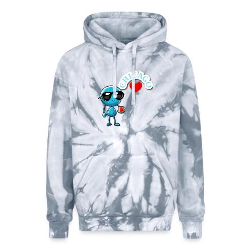 Smoon City_Chicago - Adult Tie Dye Hoodie