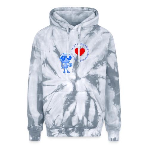 Smoon City_Cassis Provence Alpes Côte d Azur - Adult Tie Dye Hoodie