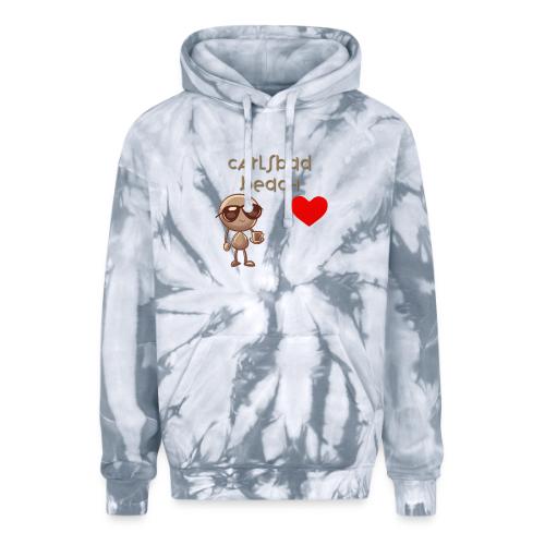Smoon City_Carlsbad Beach - Adult Tie Dye Hoodie