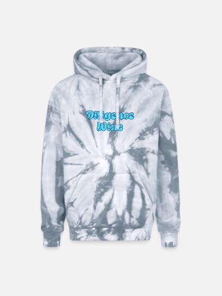 inspiration work - Adult Tie Dye Hoodie - spider silver