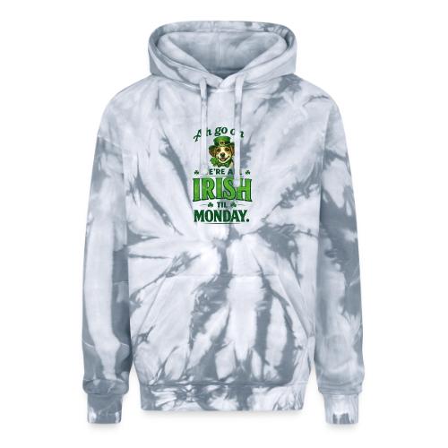 St. Patrick’s Day Dog T-Shirt – We’re All Irish - Adult Tie Dye Hoodie