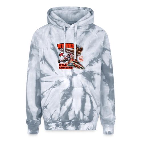 Kyle Cummins #LetsRaceTwo Winner - Adult Tie Dye Hoodie