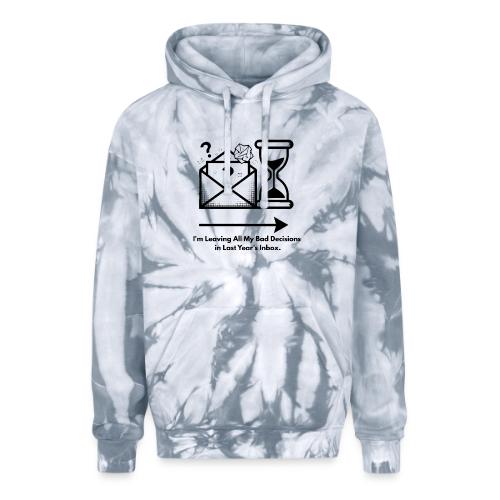 Last Year's Inbox T-Shirt - Adult Tie Dye Hoodie