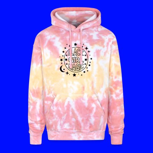 Black girl magic - Adult Tie Dye Hoodie