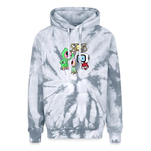 VRX Friends Spaceship - Adult Tie Dye Hoodie