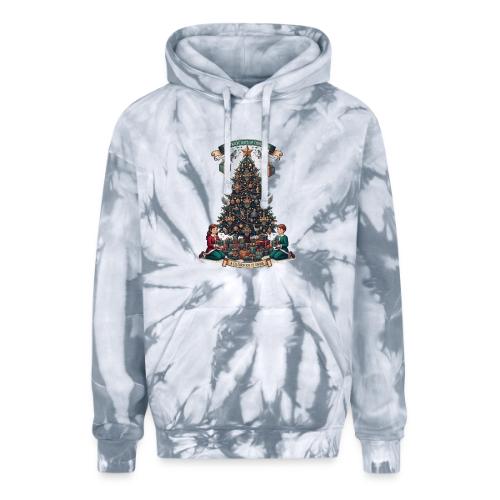 Twelve Days of Christmas T-Shirt - Adult Tie Dye Hoodie