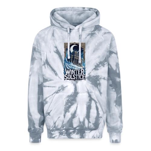 Winter Solstice Temple T-Shirt - Adult Tie Dye Hoodie