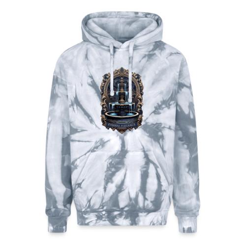 Gilded Baroque Fountain T-Shirt - Adult Tie Dye Hoodie