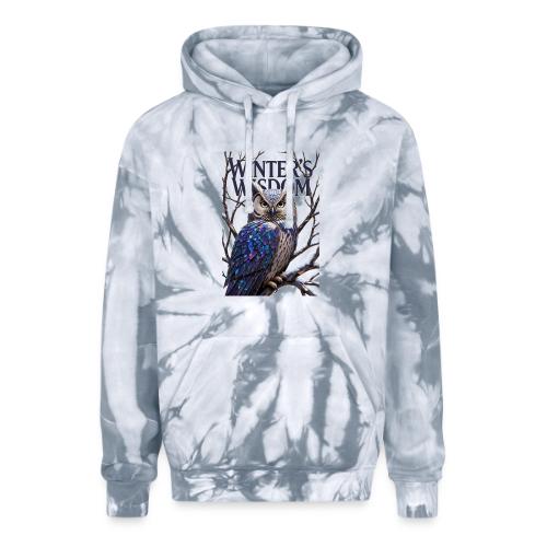 Crystalized Forest Owl T-Shirt - Adult Tie Dye Hoodie