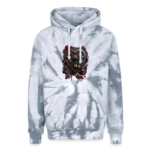 My Heart Permanently on Vacation T-Shirt - Adult Tie Dye Hoodie