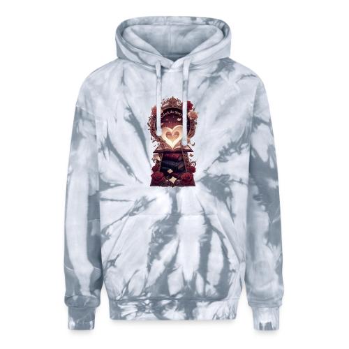 You Unlock the Story of Us Library Gifts T-Shirts - Adult Tie Dye Hoodie