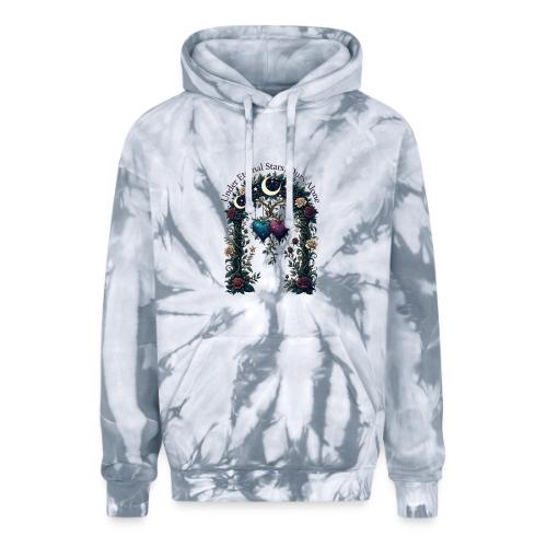 Under Eternal Stars Ours Alone Arbor Gifts T-Shirt - Adult Tie Dye Hoodie