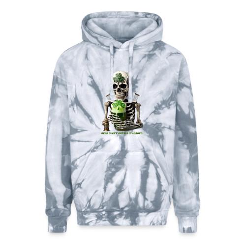 Eternal Stout Skeleton Graphic Tee - Adult Tie Dye Hoodie