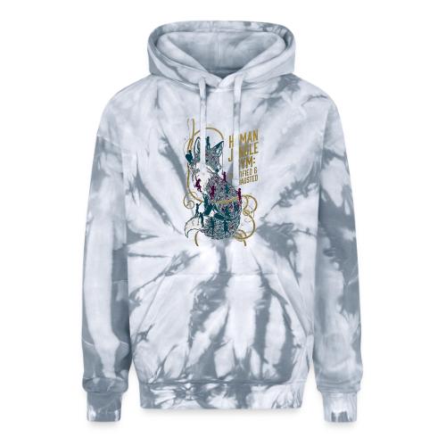 Human Jungle Gym Fox Tee - Adult Tie Dye Hoodie