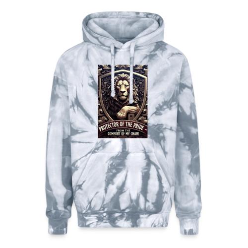 Lion King T Shirt, Funny Low-Effort Father Gift - Adult Tie Dye Hoodie