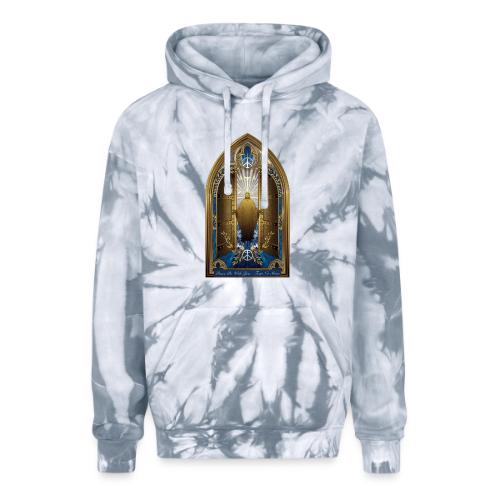 Easter Peace Be With You Locked Doors T Shirt,Gift - Adult Tie Dye Hoodie