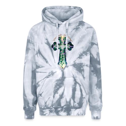 Easter Grace Cascades Eternal T Shirt, Mercy Gift - Adult Tie Dye Hoodie