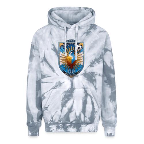 Argentina Hornero Soccer T Shirt, Football Gift - Adult Tie Dye Hoodie