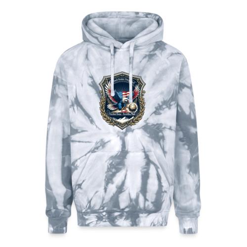 USA Eagle Vanguard T-Shirt,American Flag PrideGift - Adult Tie Dye Hoodie