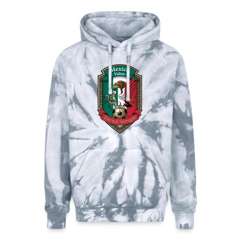 Mexico Eagle Valor T-Shirt, Pride Badge Gift - Adult Tie Dye Hoodie