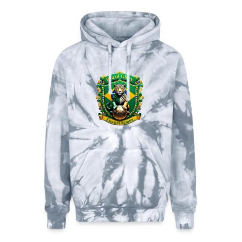 Brazil Jaguar Glory Tee, Brazilian Pride Gift - Adult Tie Dye Hoodie