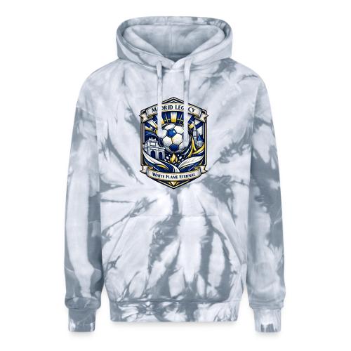 Madrid White Legacy T Shirt, Madrid Fan Gift - Adult Tie Dye Hoodie