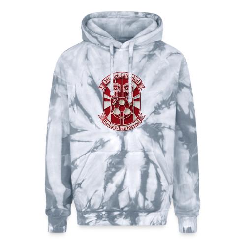 Munich Cathedral T Shirt, German Football Fan Gift - Adult Tie Dye Hoodie