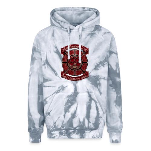 Manchester Is Red T Shirt, Soccer City Pride Gift - Adult Tie Dye Hoodie