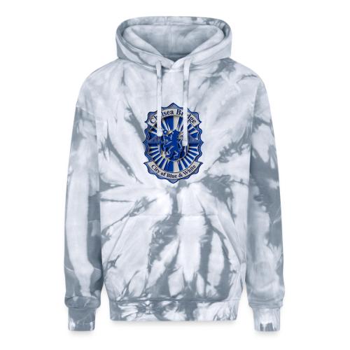 Chelsea Blue Bridge T Shirt, Soccer Fan Gift - Adult Tie Dye Hoodie