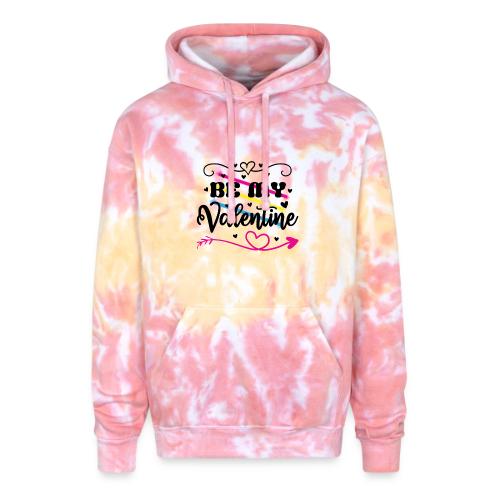 Be My Valentine - Colourful - Adult Tie Dye Hoodie
