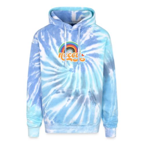 NECCA Rainbow - Adult Tie Dye Hoodie