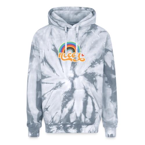 NECCA Rainbow - Adult Tie Dye Hoodie