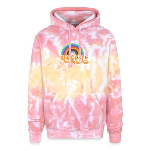 NECCA Rainbow - Adult Tie Dye Hoodie