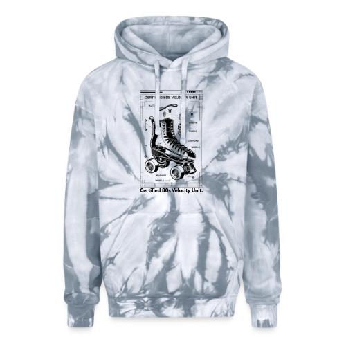 Retro Roller Skate T-Shirt - Adult Tie Dye Hoodie