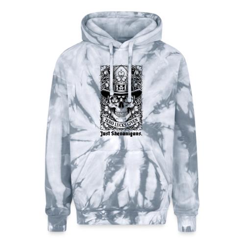 Salty Shamrock Skull T-Shirt - Adult Tie Dye Hoodie