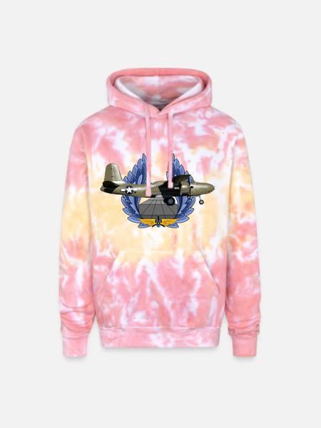 A-20 Havoc - Adult Tie Dye Hoodie - funnel cake