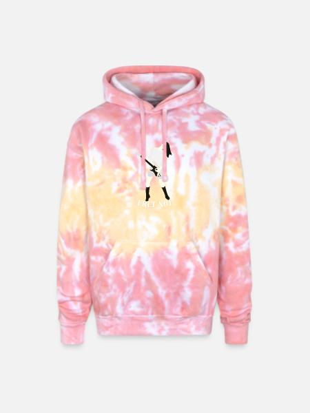 Fret_Not - Adult Tie Dye Hoodie - funnel cake