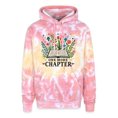 One More Chapter - Book Lover's Addiction - Adult Tie Dye Hoodie