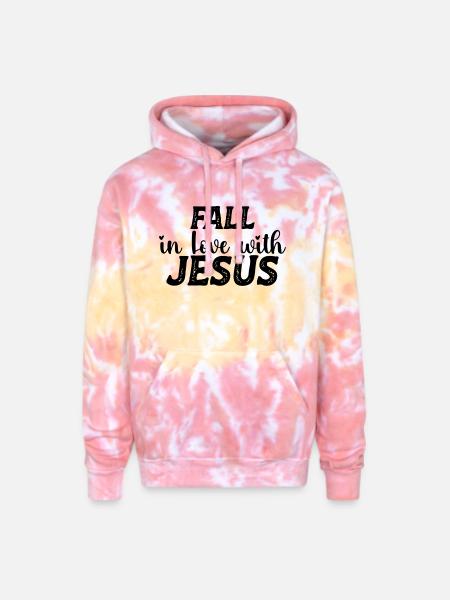 Please provide design image - Adult Tie Dye Hoodie - funnel cake